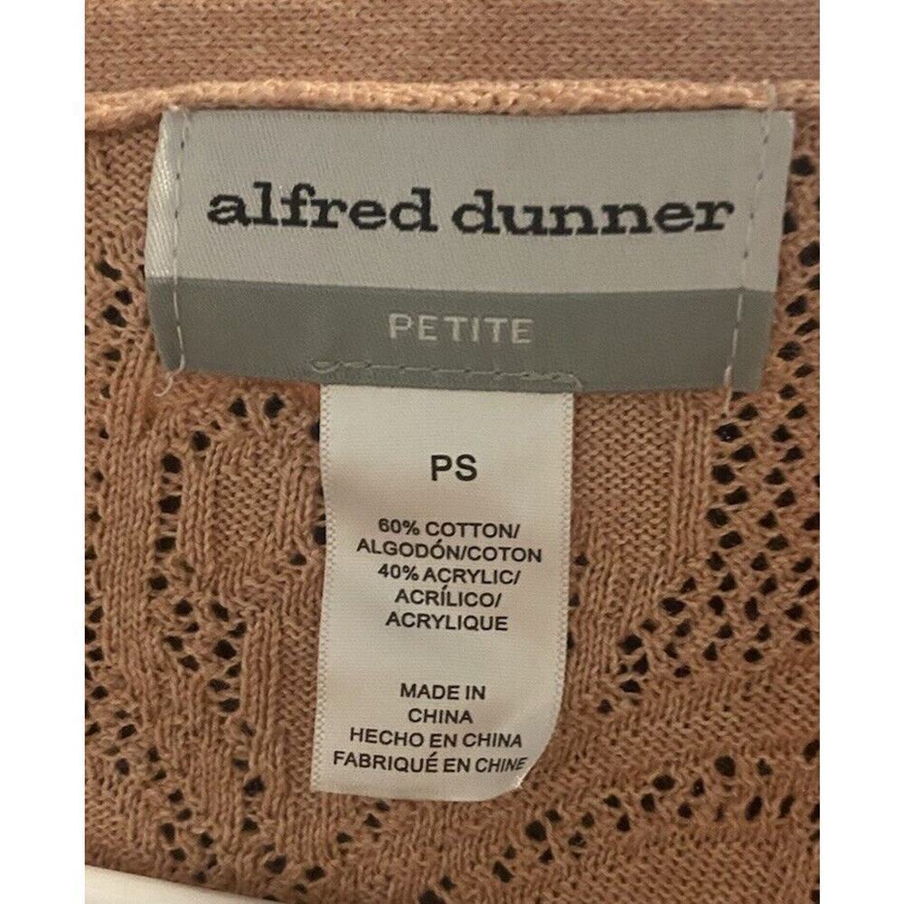 Alfred Dunner Sweater/tank Combo Color: Peachy Keen Size Petite Small - Picture 2 of 3